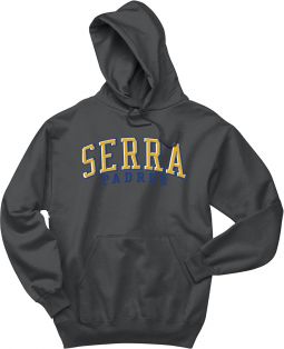 NEW - JERZEES - Pullover Hooded Sweatshirt, Charcoal Grey